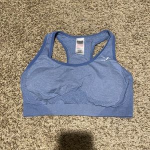 Gymshark vital seamless 2.0 sports bra - blue marl